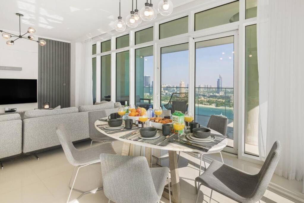 First Class 3Br With Dubai Marina And Palm View Apartment Ngoại thất bức ảnh